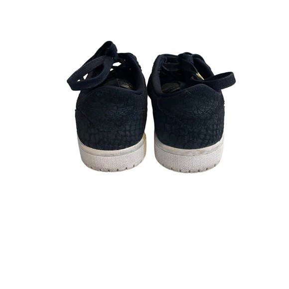 Women's Retro Low Black Python Print AJ6004-010 Size 5 Nike Air - Picture 9 of 13